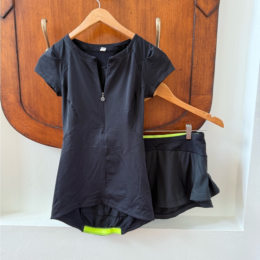 Lululemon Cycle Top 4 skirt 6
